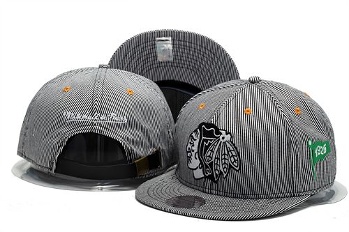 NHL Chicago Blackhawks MN Strapback Hat #03